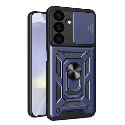 Case for Samsung Galaxy S24 FE S721, Techsuit, CamShield, Blue