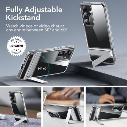 Custodia per Samsung Galaxy S24+ S926, ESR, Air Shield Boost Kickstand, Trasparente