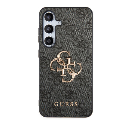 Custodia per Samsung Galaxy S24+ S926, Guess, 4G Big Logo, Nera
