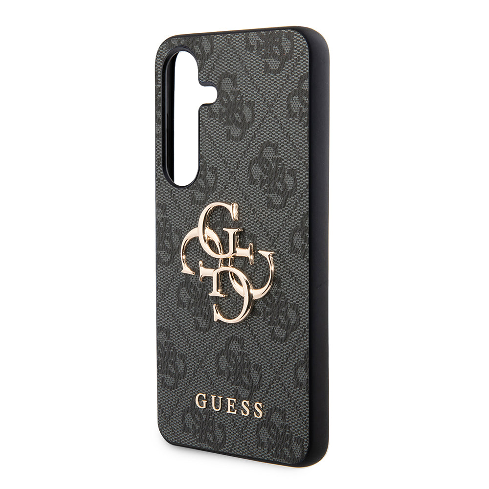 Custodia per Samsung Galaxy S24+ S926, Guess, 4G Big Logo, Nera
