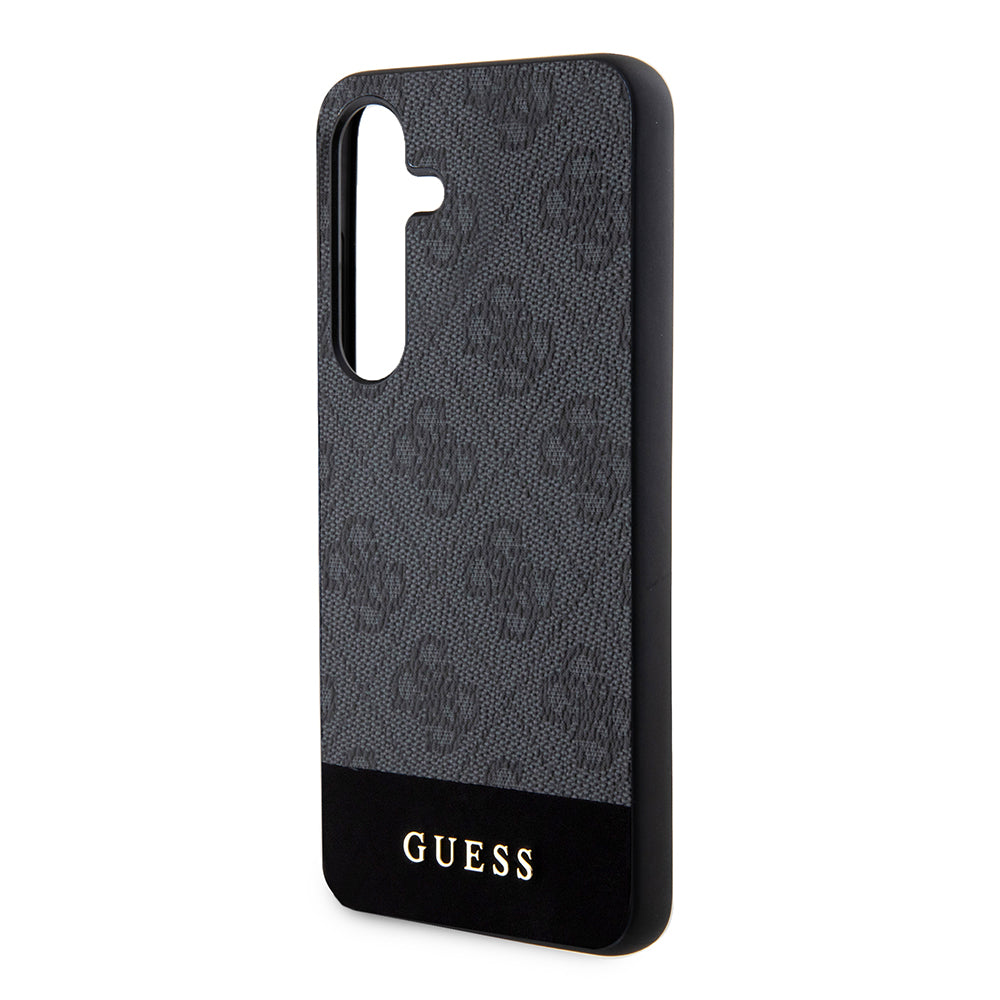 Custodia per Samsung Galaxy S24+ S926, Guess, 4G Stripe, Nera
