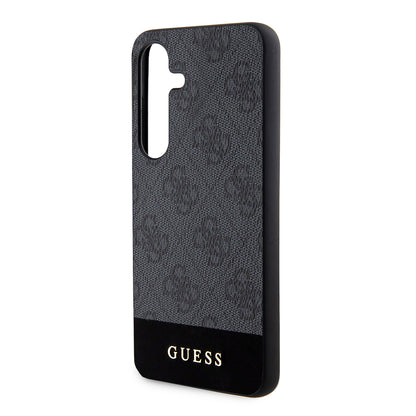 Custodia per Samsung Galaxy S24+ S926, Guess, 4G Stripe, Nera