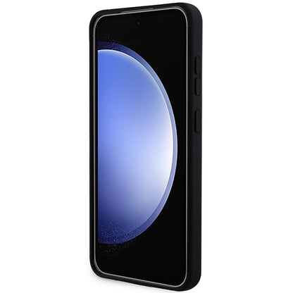 Custodia per Samsung Galaxy S24+ S926, Karl Lagerfeld, Silicone Ikonik NFT, Nera
