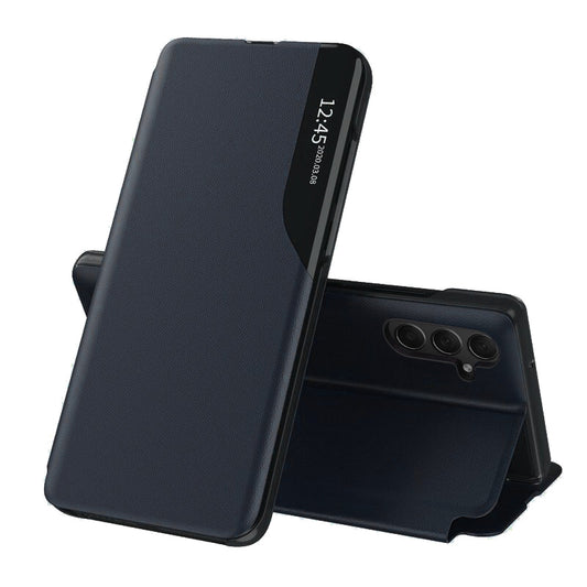 Custodia per Samsung Galaxy S24+ S926, Techsuit, eFold, Blu Scuro