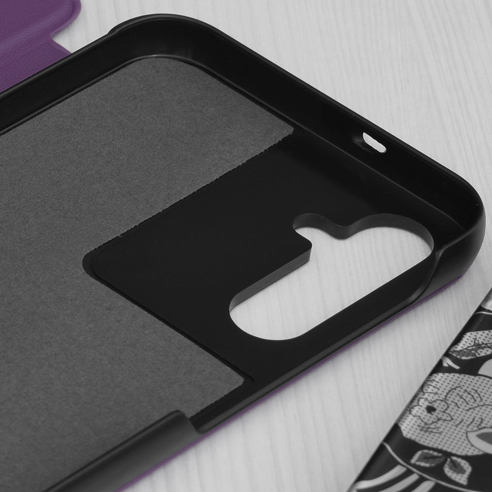 Custodia per Samsung Galaxy S24+ S926, Techsuit, eFold, Viola