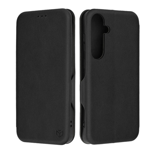 Custodia per Samsung Galaxy S24+ S926, Techsuit, Safe Wallet Plus, Nera
