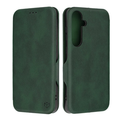 Custodia per Samsung Galaxy S24+ S926, Techsuit, Safe Wallet Plus, Verde