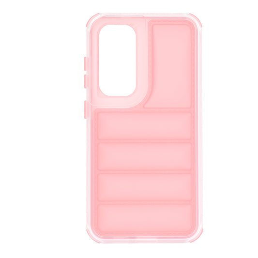 Custodia per Samsung Galaxy S24+ S926, Techsuit, Wave Shield, Rosa