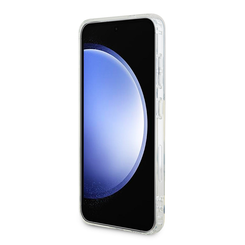 Custodia per Samsung Galaxy S24 S921, Karl Lagerfeld, IML Luxury Choupette, Trasparente