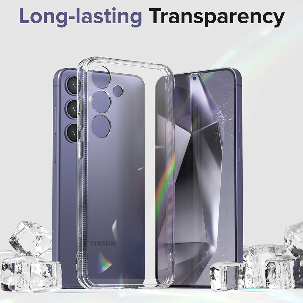 Custodia per Samsung Galaxy S24 S921, Ringke, Fusion, Trasparente