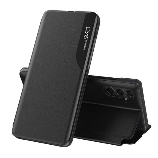 Custodia per Samsung Galaxy S24 S921, Techsuit, eFold, Nera