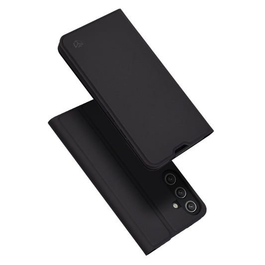 Custodia per Samsung Galaxy S24 S921, Techsuit, Magskin Book, Nera