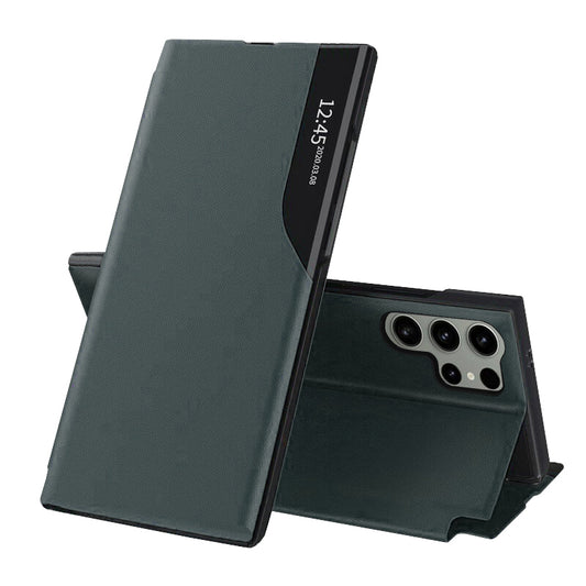 Custodia per Samsung Galaxy S24 Ultra S928, Techsuit, eFold, Verde