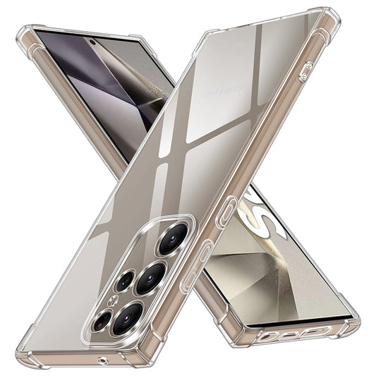 Custodia per Samsung Galaxy S24 Ultra S928, Techsuit, Shockproof Clear, Trasparente