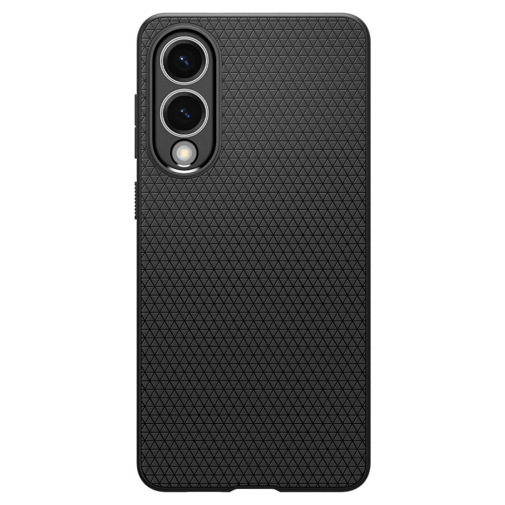 Custodia per Samsung Galaxy S25 Edge S937, Spigen, Liquid Air, Nera Opaca ACS09420