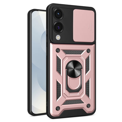 Custodia per Samsung Galaxy S25 Edge S937, Techsuit, CamShield, Rosa