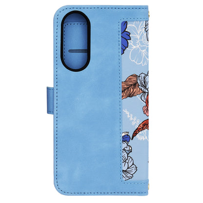 Custodia per Samsung Galaxy S25 Edge S937, Techsuit, FlipCraft, Blu