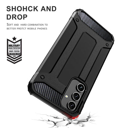 Custodia per Samsung Galaxy S25 Edge S937, Techsuit, Hybrid Armor, Nera