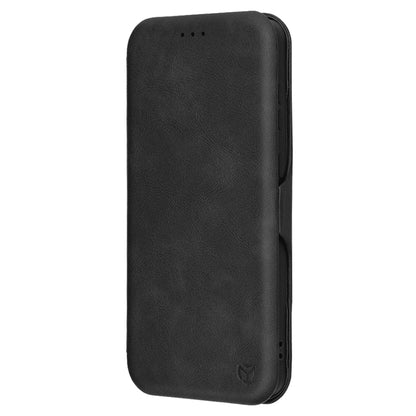 Custodia per Samsung Galaxy S25 Edge S937, Techsuit, Safe Wallet Plus, Nera
