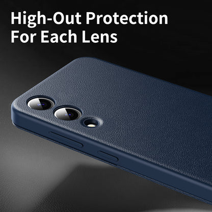 Custodia per Samsung Galaxy S25 Edge S937, Techsuit, SmartView, Blu