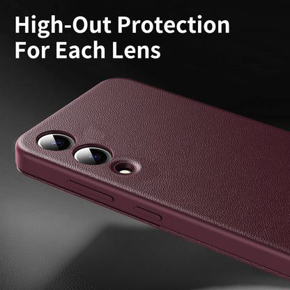 Custodia per Samsung Galaxy S25 Edge S937, Techsuit, SmartView, Rossa