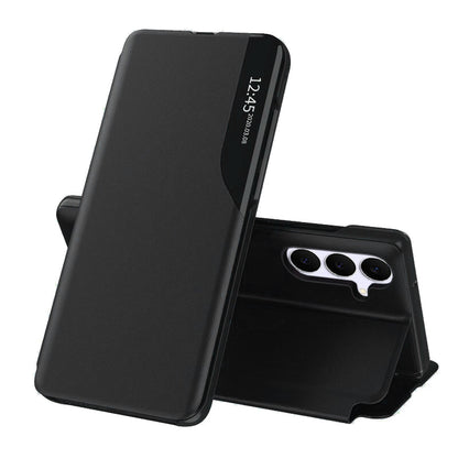 Custodia per Samsung Galaxy S25 FE, Techsuit, eFold, Nera