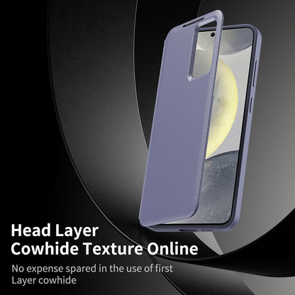 Custodia per Samsung Galaxy S25 FE, Techsuit, SmartView, Viola