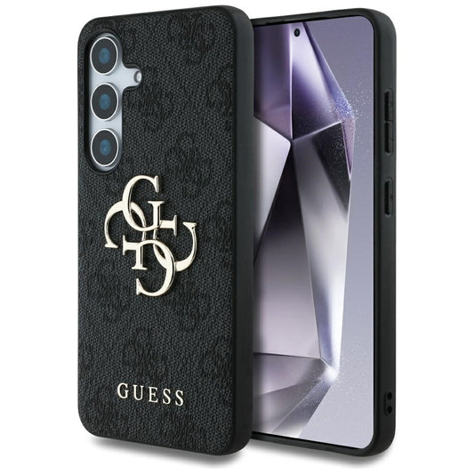 Custodia per Samsung Galaxy S25+ S936, Guess, 4G Big Logo, Nera