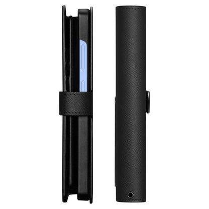 Custodia per Samsung Galaxy S25+ S936, Spigen, Wallet S, Nera ACS09125