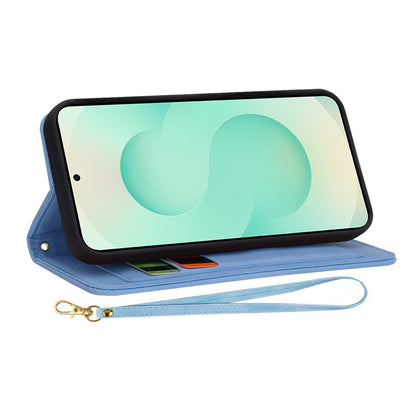 Custodia per Samsung Galaxy S25+ S936, Techsuit, FlipCraft, Blu