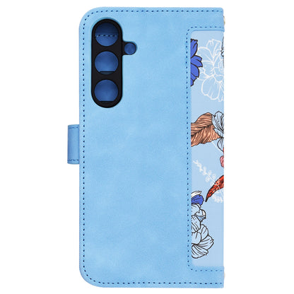 Custodia per Samsung Galaxy S25+ S936, Techsuit, FlipCraft, Blu