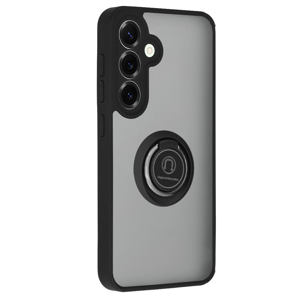 Custodia per Samsung Galaxy S25+ S936, Techsuit, Glinth, Nera
