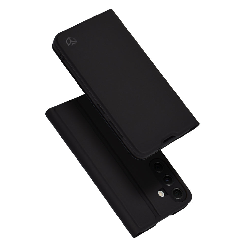 Case for Samsung Galaxy S25+ S936, Techsuit, Magskin Book, Black
