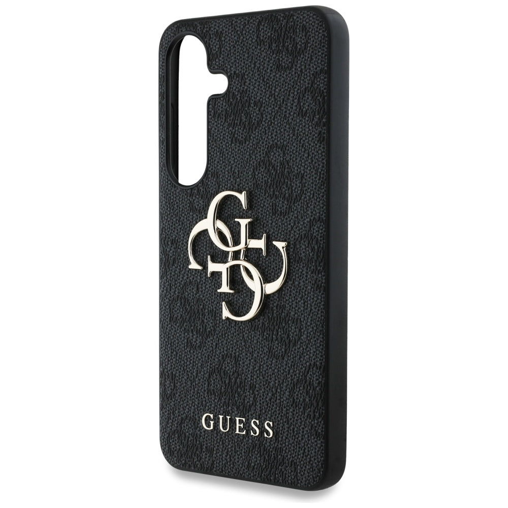 Custodia per Samsung Galaxy S25 S931, Guess, 4G Big Logo, Nera