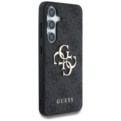 Custodia per Samsung Galaxy S25 S931, Guess, 4G Big Logo, Nera