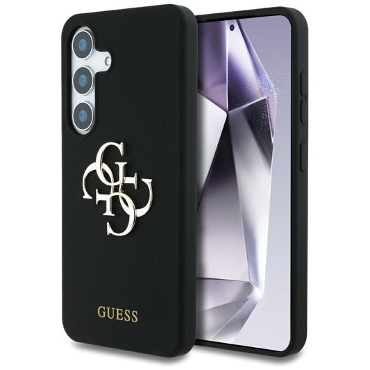 Custodia per Samsung Galaxy S25 S931, Guess, 4G Big, Nera