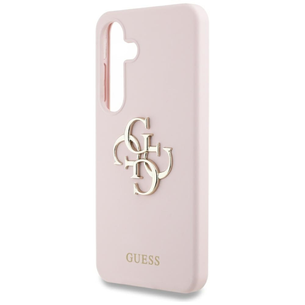 Custodia per Samsung Galaxy S25 S931, Guess, 4G Big, Rosa
