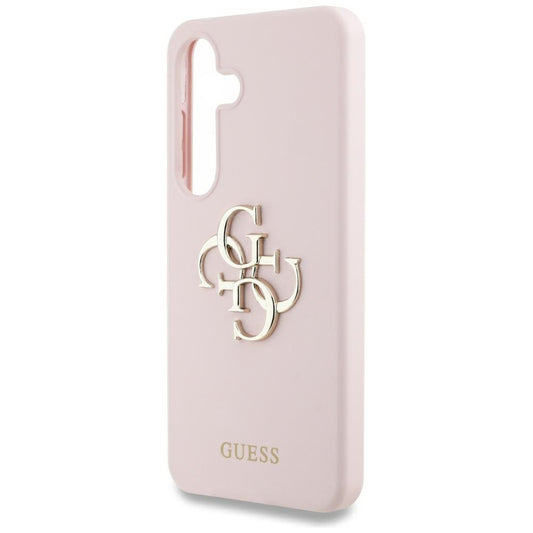 Custodia per Samsung Galaxy S25 S931, Guess, 4G Big, Rosa
