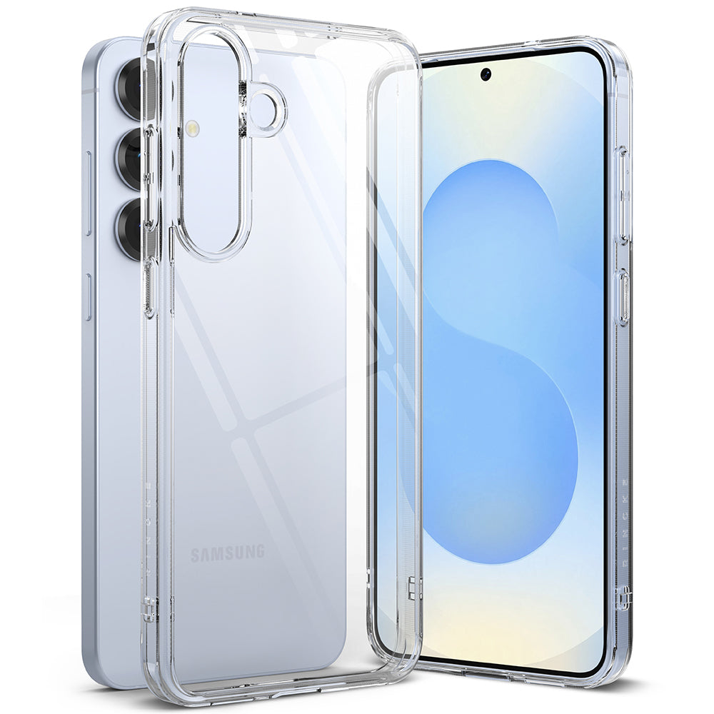 Custodia per Samsung Galaxy S25 S931, Ringke, Fusion, Trasparente