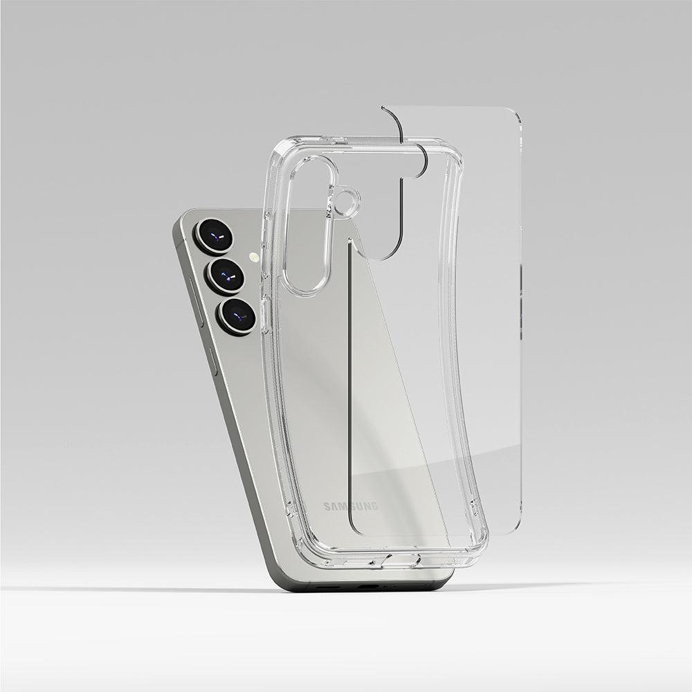 Custodia per Samsung Galaxy S25 S931, Ringke, Fusion, Trasparente
