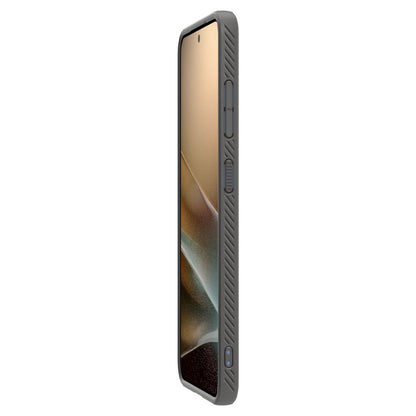 Custodia per Samsung Galaxy S25 S931, Spigen, Liquid Air, Grigio