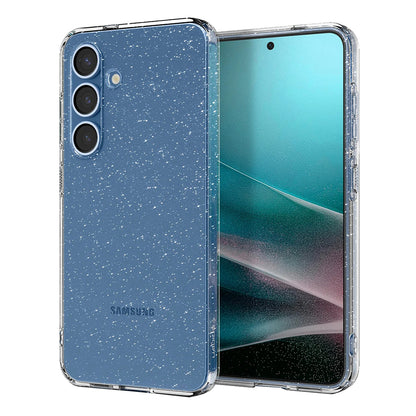Custodia per Samsung Galaxy S25 S931, Spigen, Liquid Crystal Glitter, Trasparente ACS08997