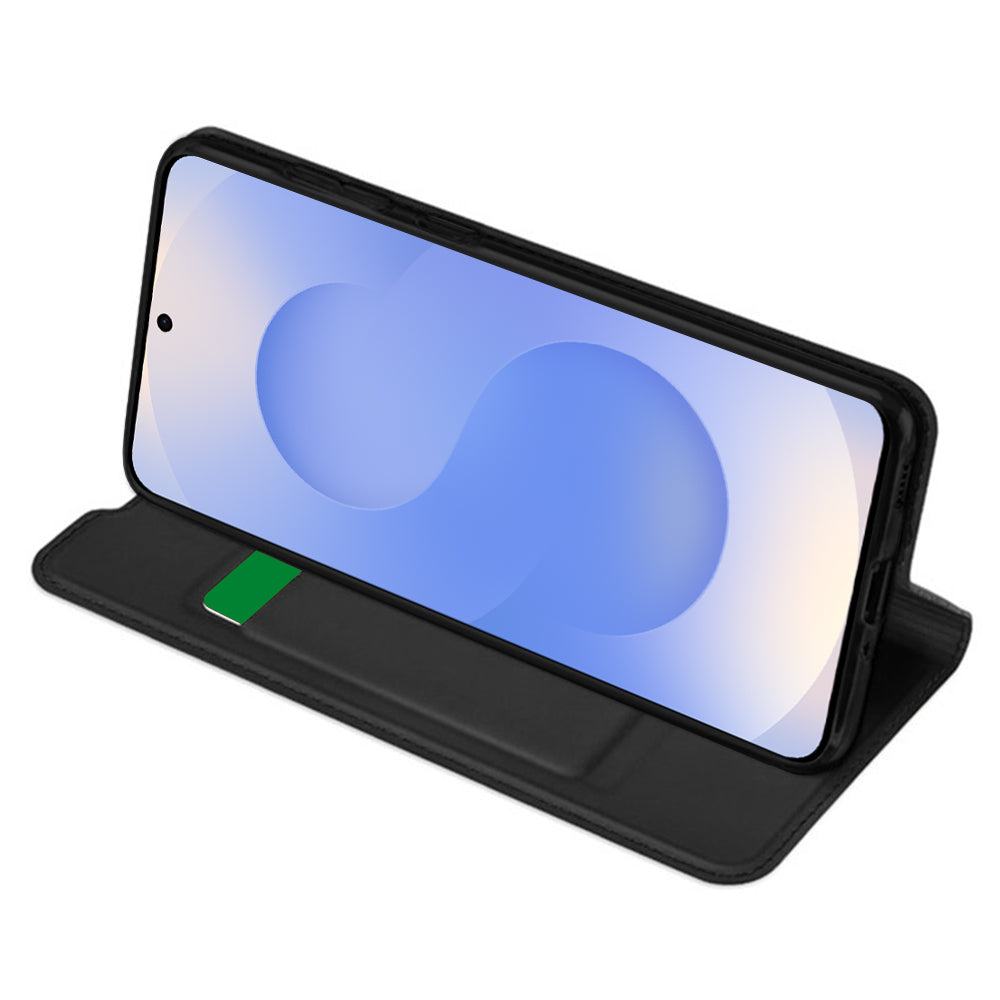 Custodia per Samsung Galaxy S25 S931, Techsuit, Magskin Book, Nera