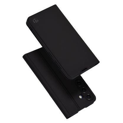 Custodia per Samsung Galaxy S25 S931, Techsuit, Magskin Book, Nera