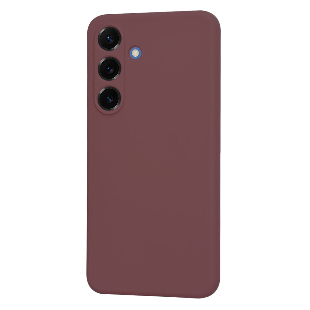 Case for Samsung Galaxy S25 S931, Techsuit, SoftFlex, Burgundy