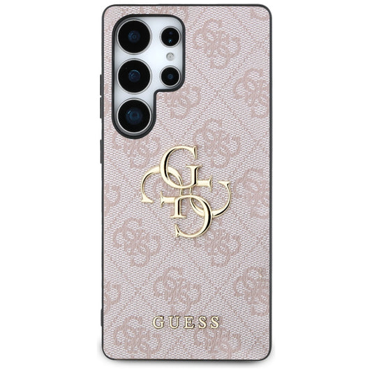 Custodia per Samsung Galaxy S25 Ultra S938, Guess, 4G Big Logo, Rosa