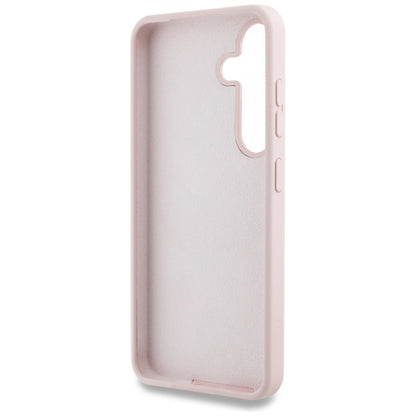 Custodia per Samsung Galaxy S25 Ultra S938, Guess, 4G Grained Big and Classic Logo, Rosa