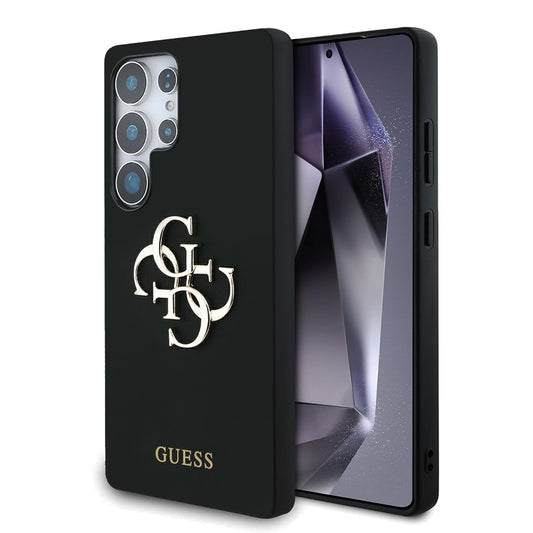Custodia per Samsung Galaxy S25 Ultra S938, Guess, 4G Big, Nera