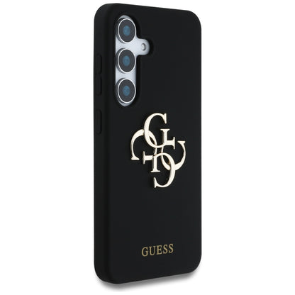 Custodia per Samsung Galaxy S25 Ultra S938, Guess, 4G Big, Nera