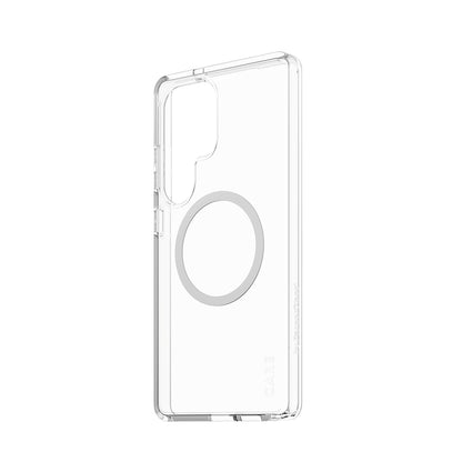 Custodia per Samsung Galaxy S25 Ultra S938, PanzerGlass, Care Urban Combat, Trasparente Bianca